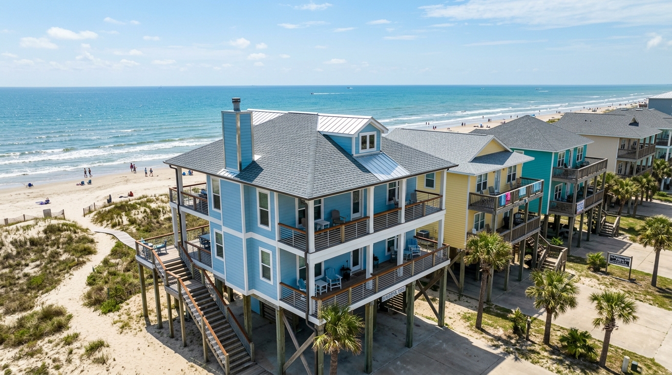 Galveston, TX residential roofing services by EliKay Roofing
