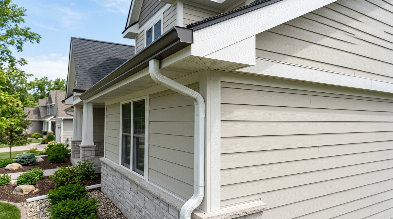 Fascia, Soffit & Seamless Gutter Integration